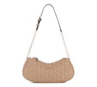 GUESS Women's Kori Top Zip Shoulder Bag, Beige, One Size