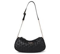 GUESS Women's Kori Top Zip Shoulder Bag, Black, One size