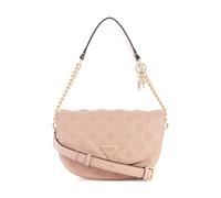GUESS Women's La Femme Flap Shoulder Bag, Chain Strap, Pale Rose, One Size