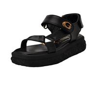 GUESS Women's Lanara Sandal, Black 001, 4.5 UK
