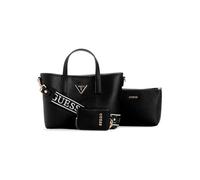 GUESS Women's Latona Mini Tote, Crossbody, Black, One Size