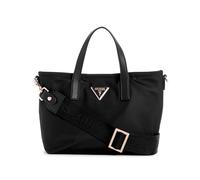 GUESS Women's Latona Tote Mini Satchel, Crossbody, Black, One Size