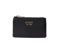 GUESS Women's Laurel Zip Pouch Wallet, One Size, Black, Standard-Größe, Laurel Zip Wallet