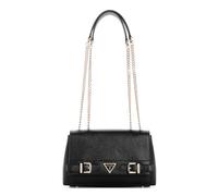 GUESS Women's Levante Convertible Crossbody Flap, Black, One Size