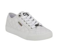 GUESS Women's Lexxa Sneaker, White 140, 9 UK