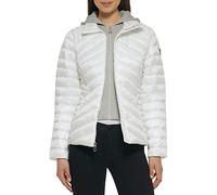 GUESS Women's Light Packable Jacket - Quilted, Transitional Puffer