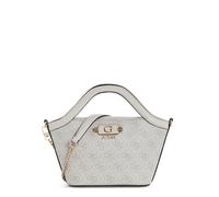 GUESS Women's Lindsey Mini Tote, Bone Logo, One size