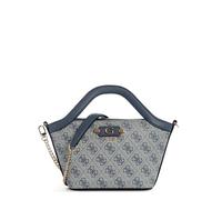 GUESS Women's Lindsey Mini Tote, Slate Logo, One size
