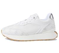 GUESS Women's Luchia Sneaker, White Multi, 5.5 UK