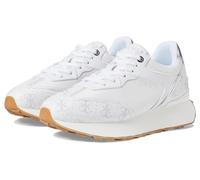 GUESS Women's Luchia Sneaker, White Multi, 5 UK