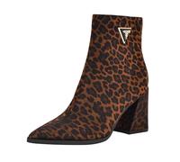 GUESS womens Luseray, Dark Brown Leopard Multi 201, 9