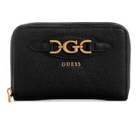 GUESS Women's Malva SLG Medium Zip Around Wallet, Black, One Size