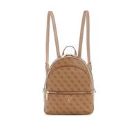 GUESS Women's Manhattan Large, Backpack, Latte Logo, One Size