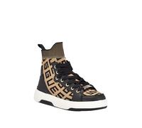 GUESS Women's Mannen Sneaker, Medium Brown, 3.5 UK