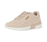 Guess Womens Moxea, Ivory Logo Nubuck 150, 4 UK