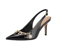 GUESS Women's Naska Pump, Black Patent 001, 9