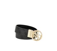GUESS Belt noelle logo 4g BW9166 P4235 CLO, Black/White, L