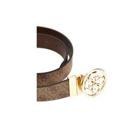 Guess Noelle Reversible belt Leather 90 cm brown