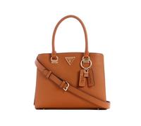 GUESS Women's Noelle Girlfriend Satchel Bag, Light Cognac, 34x26x13 cm
