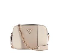 GUESS Women's Noelle II Crossbody Camera Shoulder Bag, Off White/Taupe, One Size