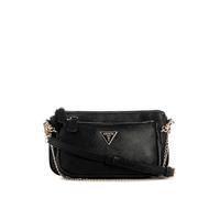 GUESS Women's Noelle Ii Double Pouch Crossbody, Black, One Size