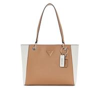 GUESS Women's Noelle II Small Tote, Off White/Beige, One size