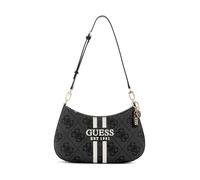 GUESS Women's Noelle Ii Top Zip Shoulder Bag, Coal Logo, One Size