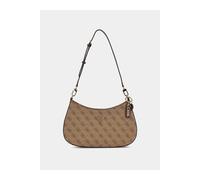 Guess Women's Noelle Ii Top Zip Shoulder Bag Latte Guess Latte One Size