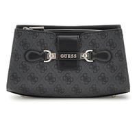 GUESS Women's Nolana Crossbody Top Zip, Coal Logo, One Size