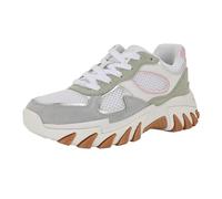 GUESS Women's Norina Sneaker, Light Grey Multi 051, 5 UK