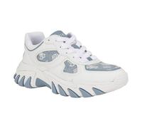 GUESS Women's Norina Sneaker, White Blue 142, 9 UK