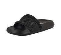 Guess Women's Payca Slide Sandal, Black Rhinestone 001, 8 UK