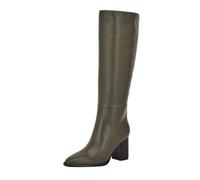 Guess Women's Perinna Knee High Boot, Medium Green Leather 310, 7 UK