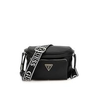 GUESS Women's Power Play Sling, Belt Bag, Hip Pack, Black, One Size
