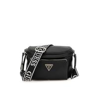 GUESS Women's Power Play Sling, Belt Bag, Hip Pack, Black, One Size