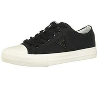 GUESS Women's PRANZE Sneaker, Black, 11