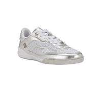 Guess Women's Pritie Sneaker, Silver Rhinestone 040, 7 UK