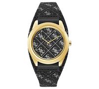 GUESS Women's Quartz Analog Watch with Leather Strap W1278L2