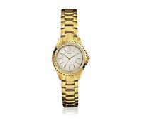Guess Women's Quartz Watch with Black Dial Analogue Display Quartz Stainless Steel I11068L1