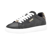 GUESS Women's Renzy Sneaker, Black, 6 UK