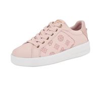 GUESS Women's Ronii Sneaker, Medium Pink Logo 660, 3 UK