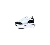 Guess Women's Rubinn Sneaker, White/Brown 141, 6 UK