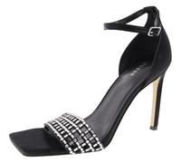GUESS Women's Saile Heeled Sandal, Black 001, 7 UK