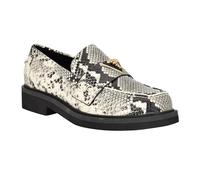 GUESS Women's Shatha Loafer, Black Snake Multi 005, 4.5 UK