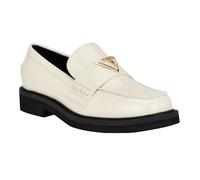 GUESS Women's Shatha Loafer, Ivory, 5 UK