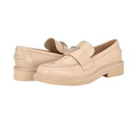 GUESS Women's Shatha Loafer, Light Natural Patent, 4.5 UK