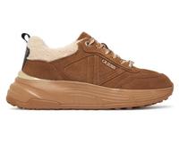 GUESS Women's Shoes Sneaker Facter2 Tan D27GU36 FLFFA2LEA12