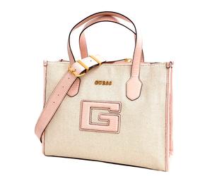 Guess Women's Shoulder Bag Handbag G Status Natural/Light Rose New