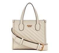 GUESS Women's Silvana 2 Compartment Mini Tote, Crossbody, Bone, One Size