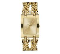 GUESS Women's Silver-Tone Multi-Chain Bracelet Watch with Self-Adjustable Links. Color: Silver-Tone (Model: U1117L1)
